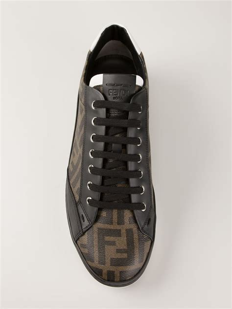 fendi tennis shoes mens|high top fendi sneakers.